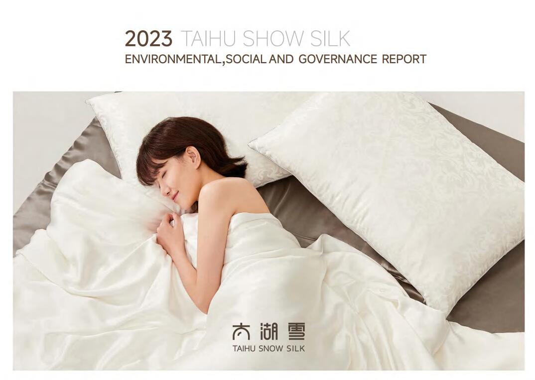Taihu Snow Silk Umwelt-, Sozial- und Governance-Bericht